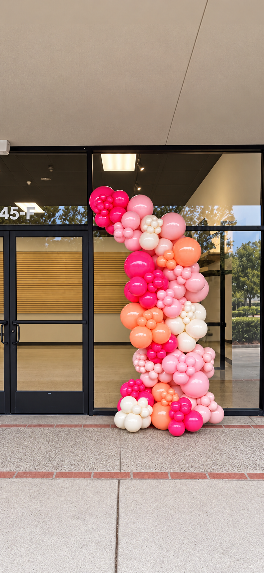 Organic Balloon Garland – Custom Installation