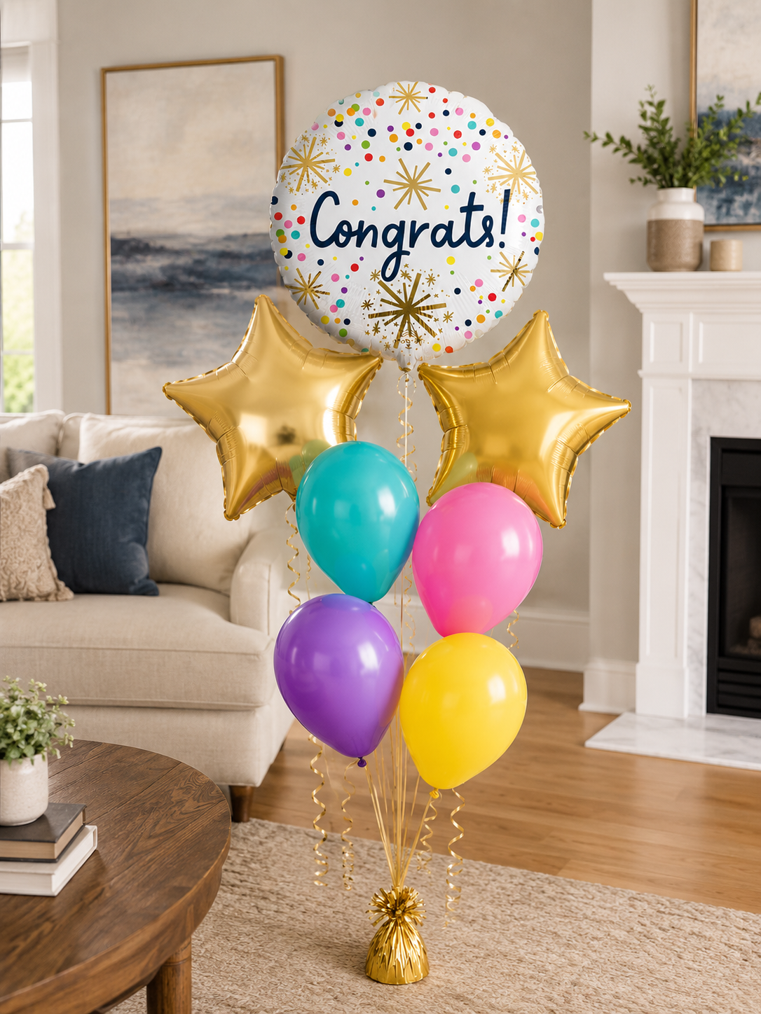 Congrats Celebration Balloon Bouquet