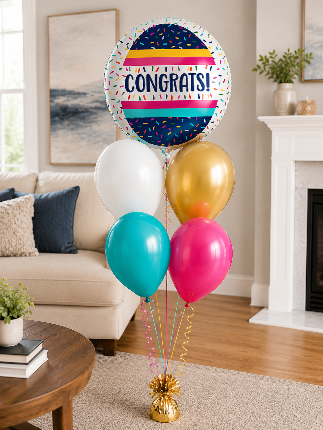 Congrats Balloon Bouquet