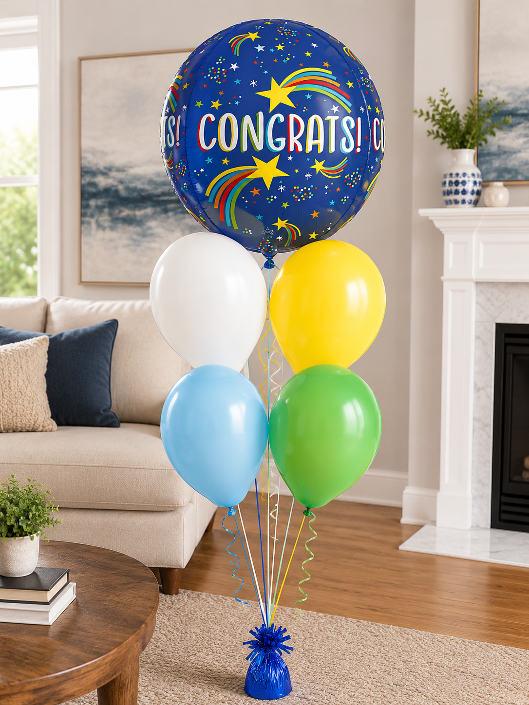 Orbz Rising Star Congrats Balloon