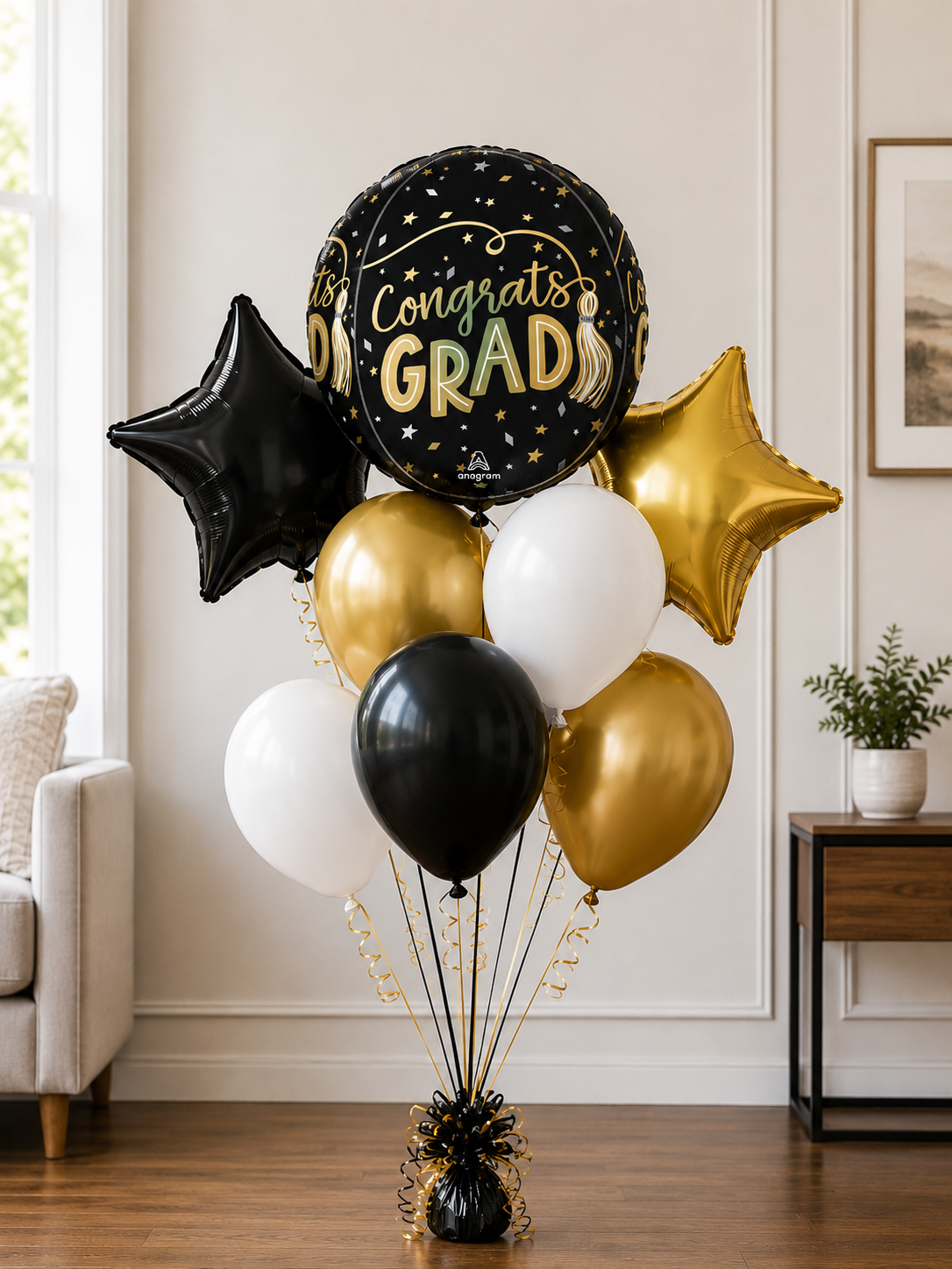 Congrats Grad Balloon Bouquet ORBZ