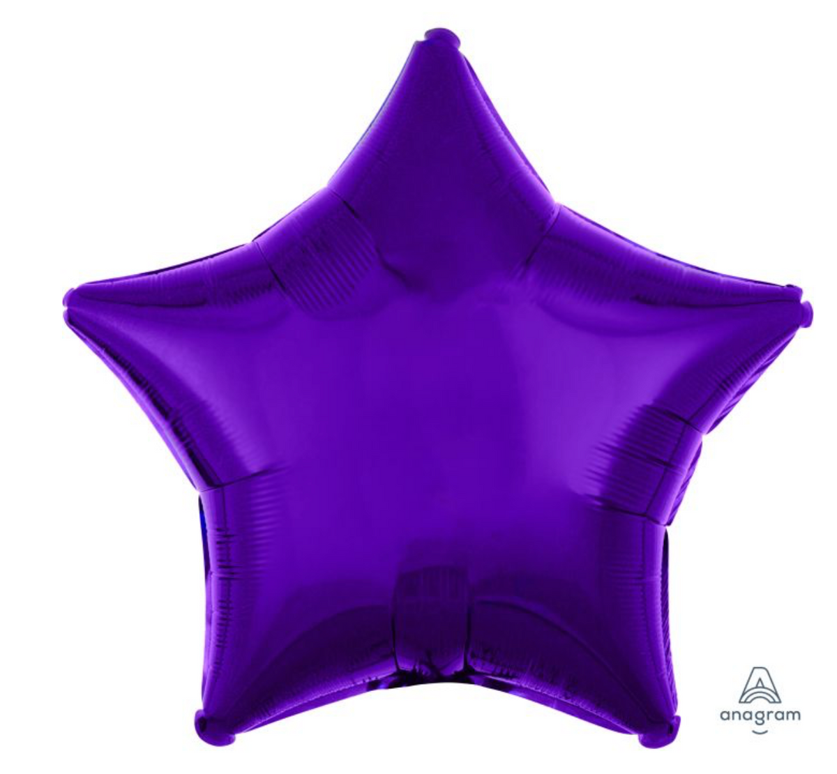 18" Metallic Purple Star Balloon