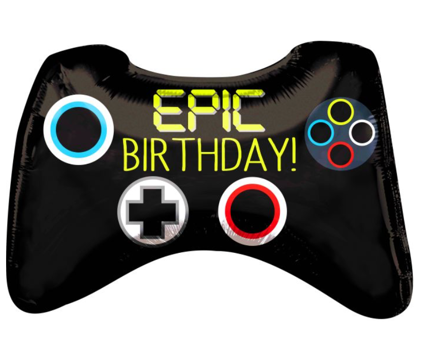 24" SuperShape Epic Party Game Controller Balloon