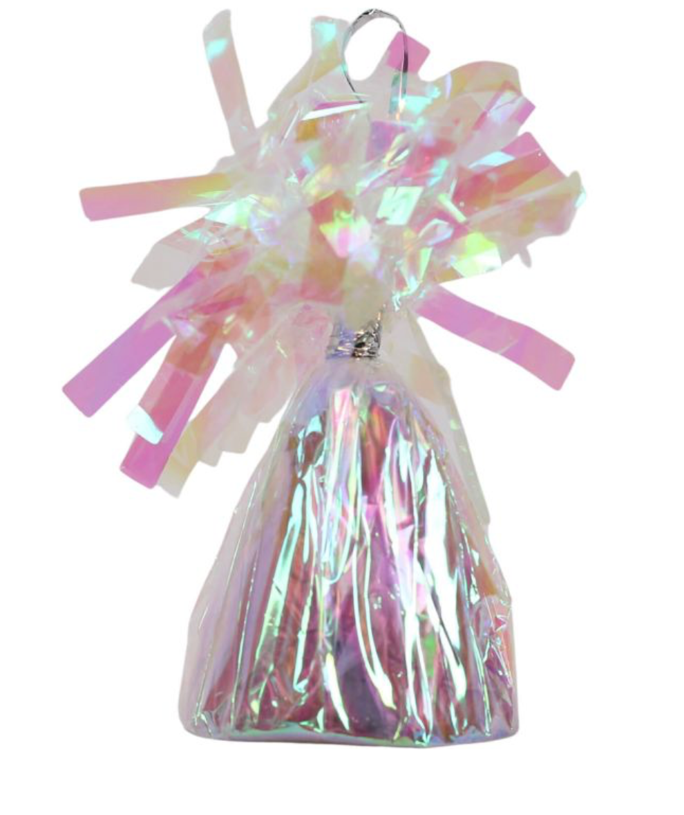 Iridescent Foil Balloon Weight