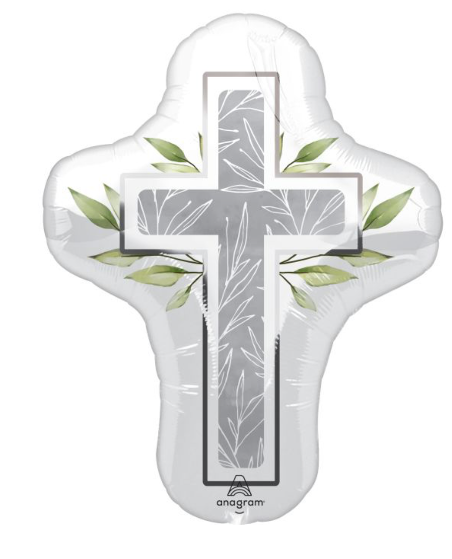 SuperShape Pearl First Communion Balloon