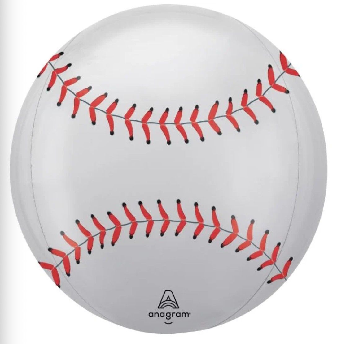 16" Orbz Baseball Balloon